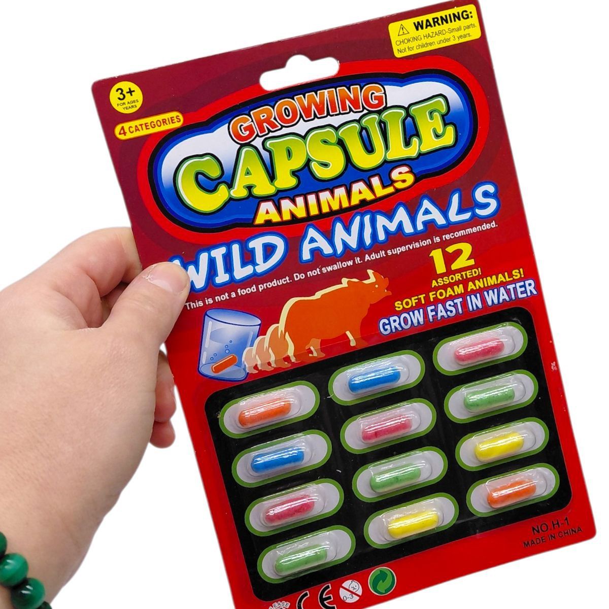 Зростайки в капсулі на планшетці (ДИКІ ТВАРИНИ)  фото 2