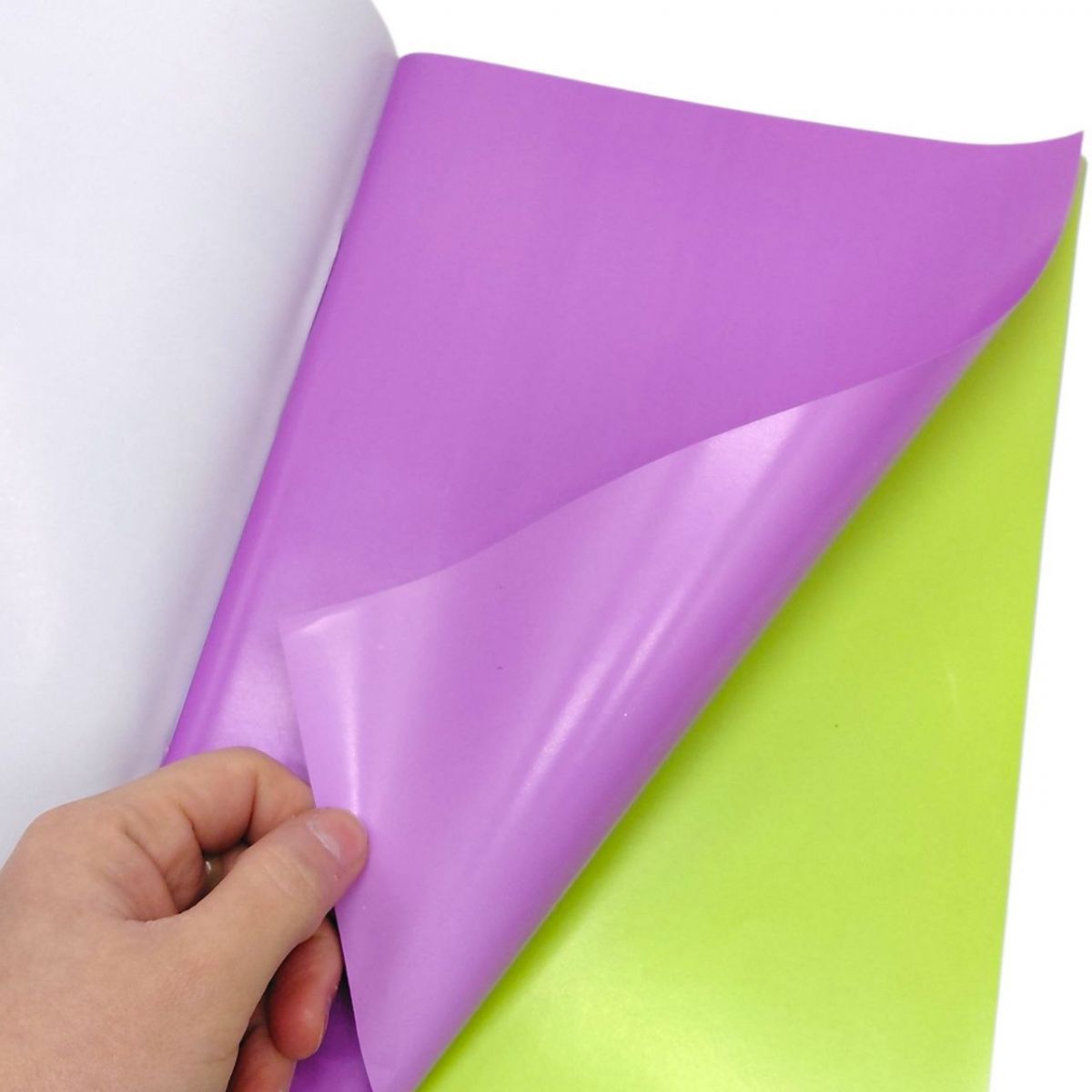 Набір кольорового двостороннього паперу "Пастельний" А4, 12 арк. ( серія Premium)  фото 2