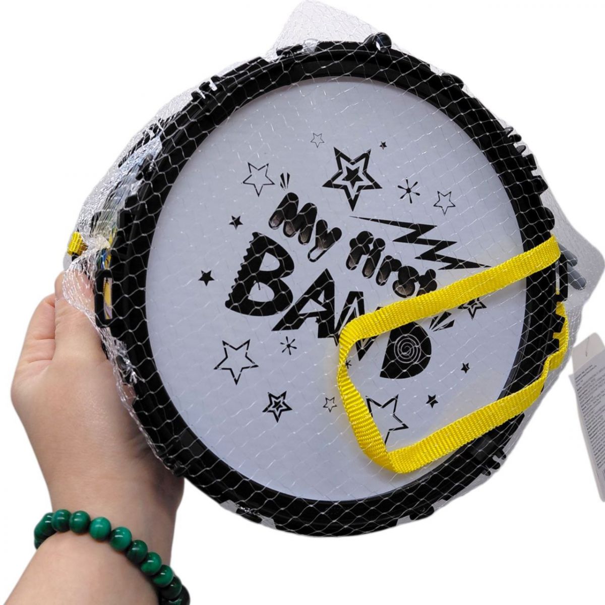 Детский барабан размер 21x21x10 см (микс)  фото 2