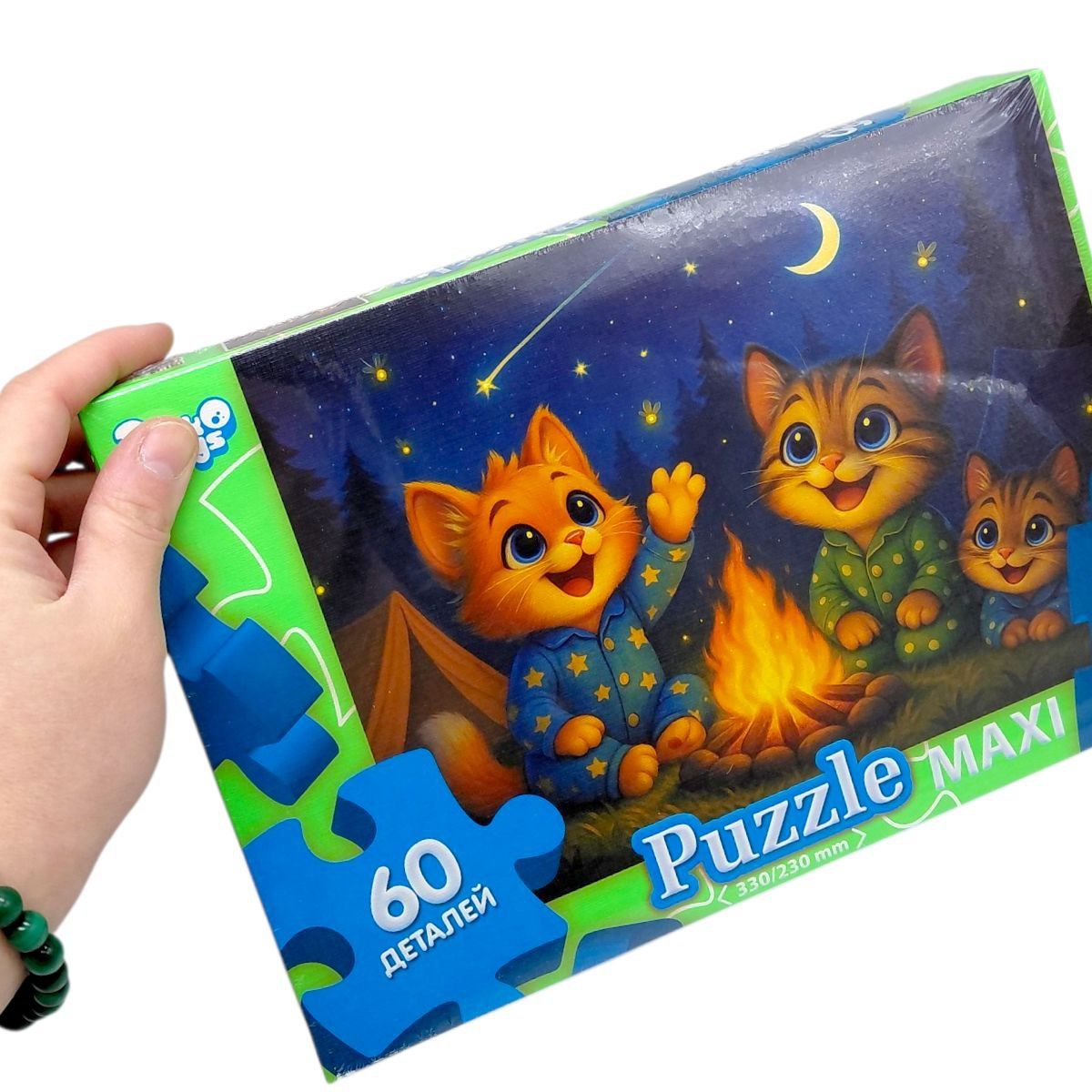 МАКСІ ПАЗЛИ на 60 ЕЛЕМЕНТІВ (Побачення єдинорогів)  фото 2