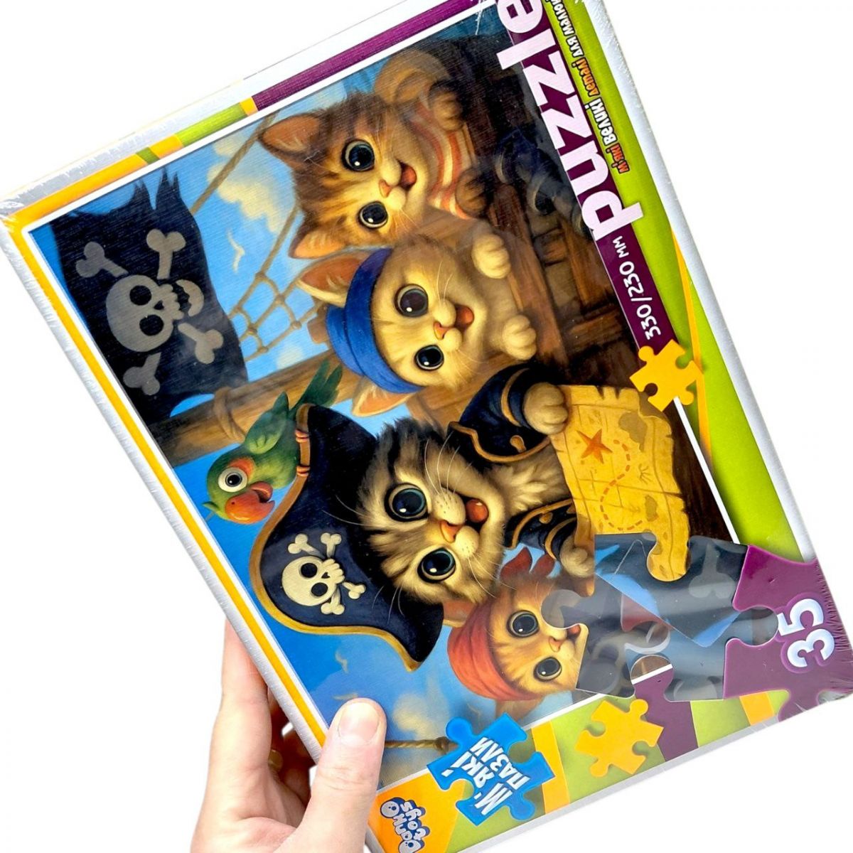 МʼЯКІ ПАЗЛИ 35 ЕЛЕМЕНТІВ (КАЗКОВА ЗУСТРІЧ)  фото 2