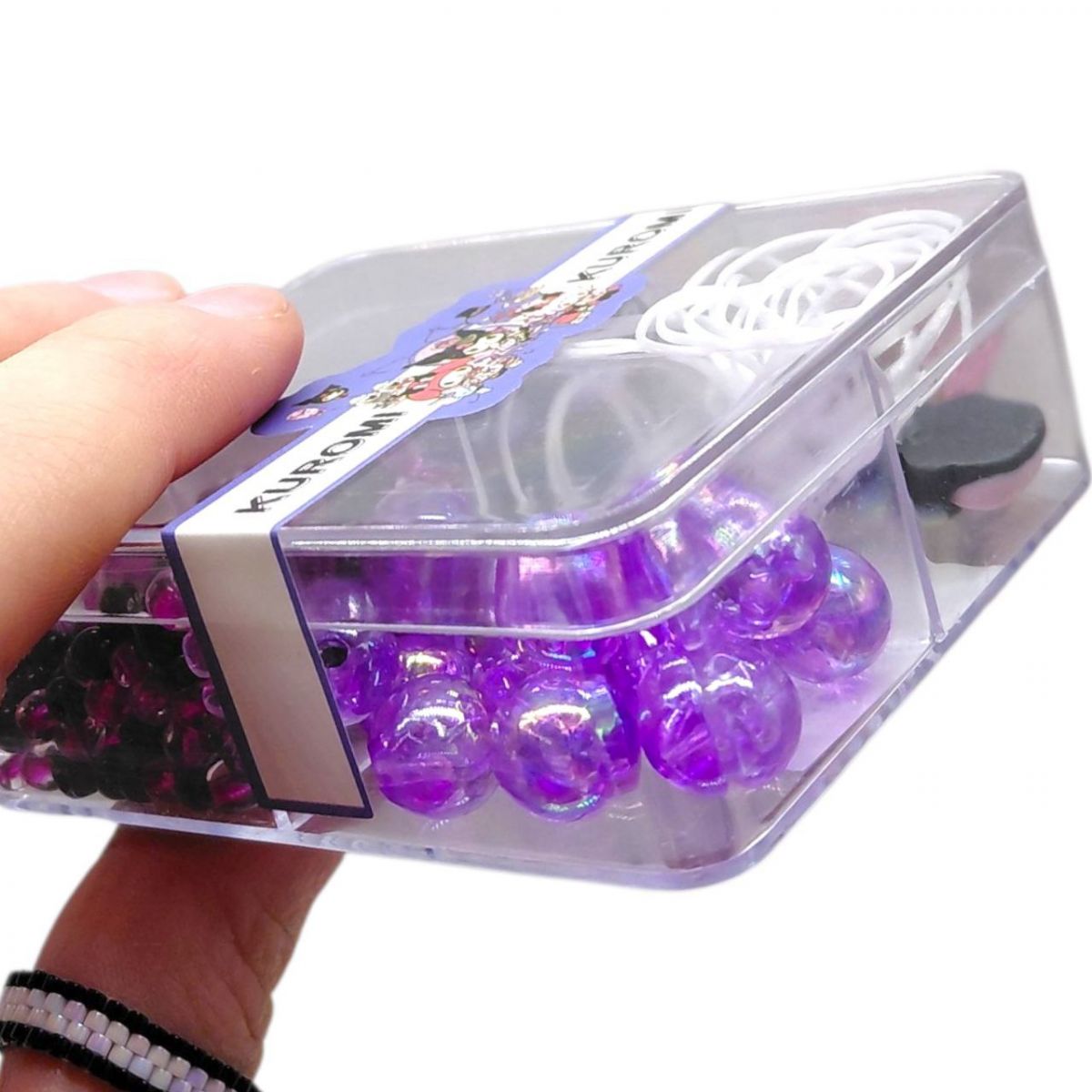 Бисер для плетения браслетов Аниме с фигуркой Kuromi  фото 2