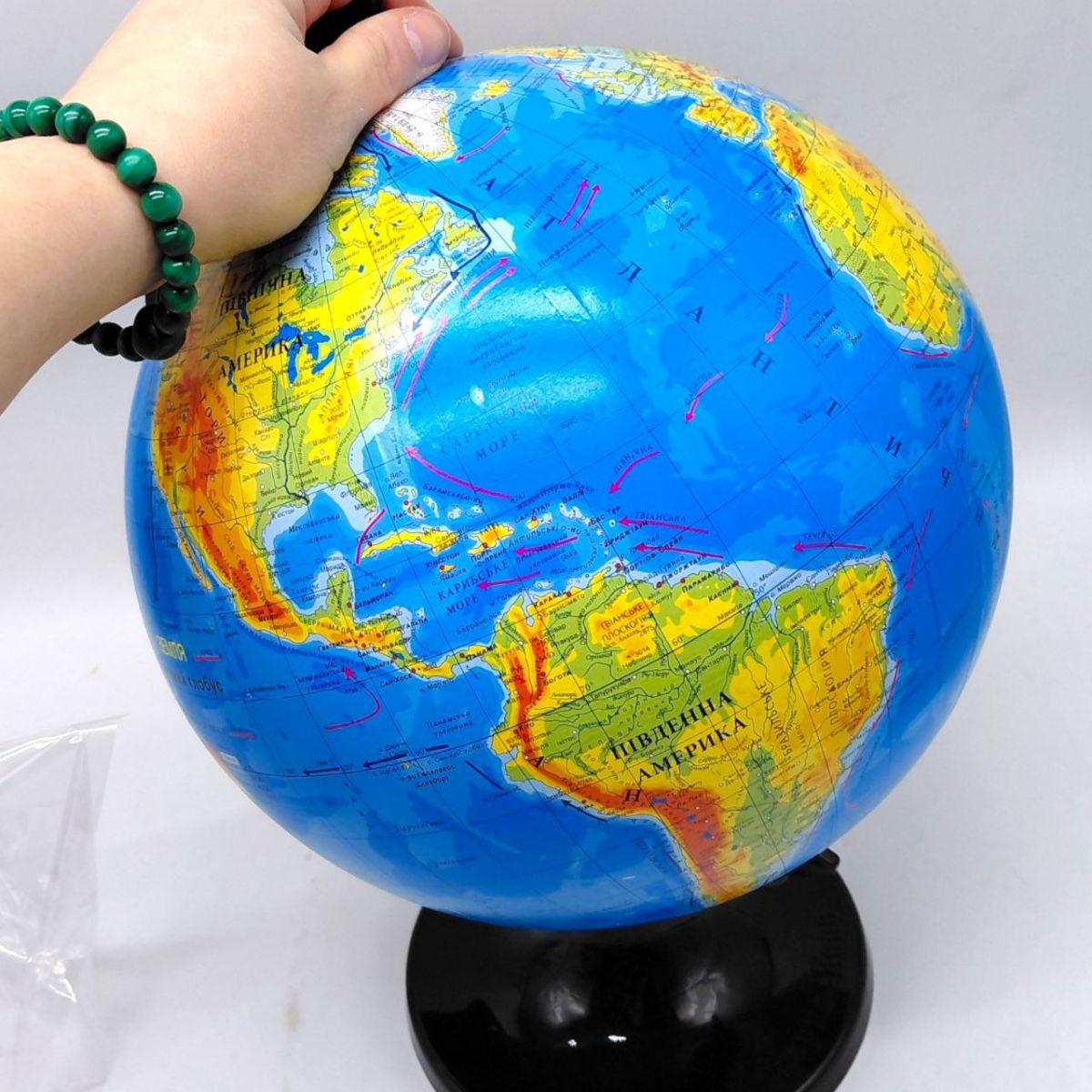 Глобус географічний діаметр (260мм)  фото 2