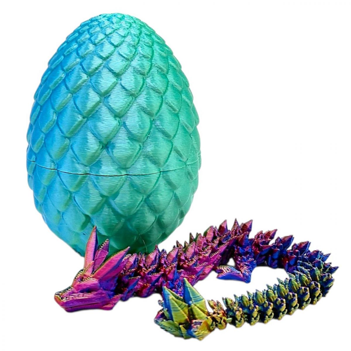 Іграшка рухлива 3D "Дракон у яйці" 38 г  фото 2