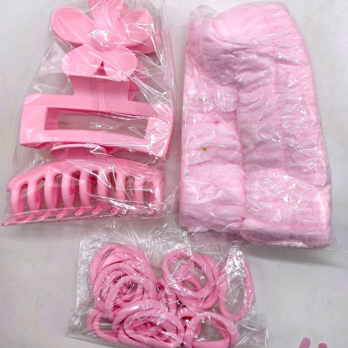 Подарунковий набір «Spa Headband &Wristband Set» рожевий (44936)  фото 2
