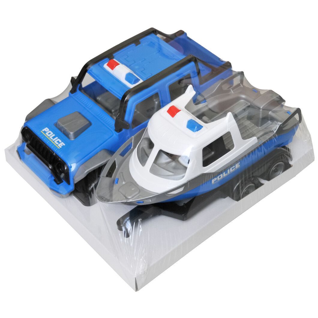 Джип "Титан" з катером поліцейський  фото 2