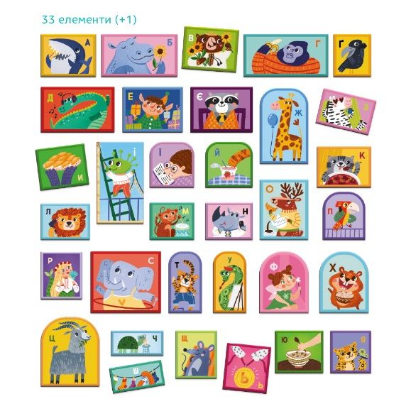 Магнітна дошка «Абетка»  фото 2