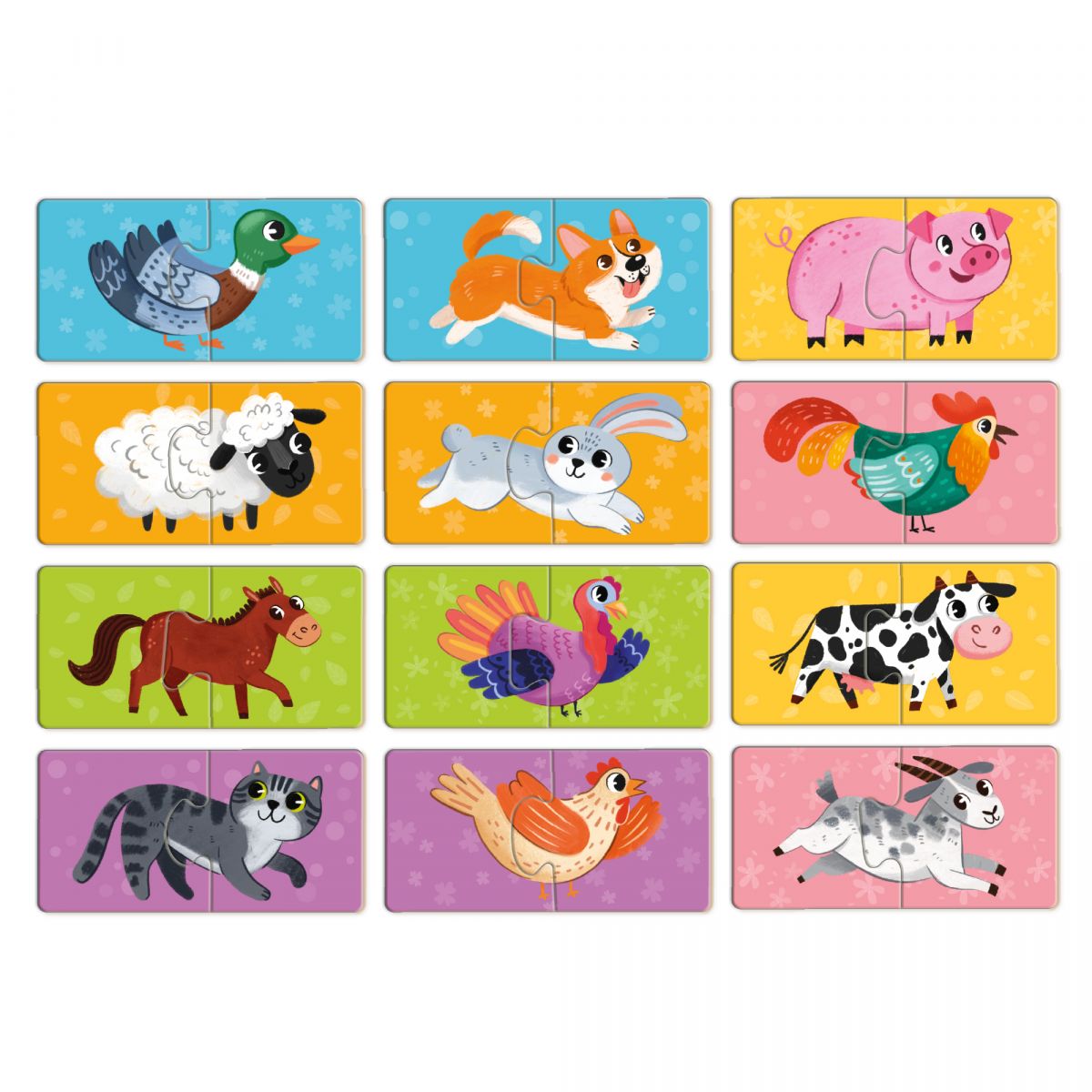 Пазл ДУО «Тваринки-половинки»  фото 2