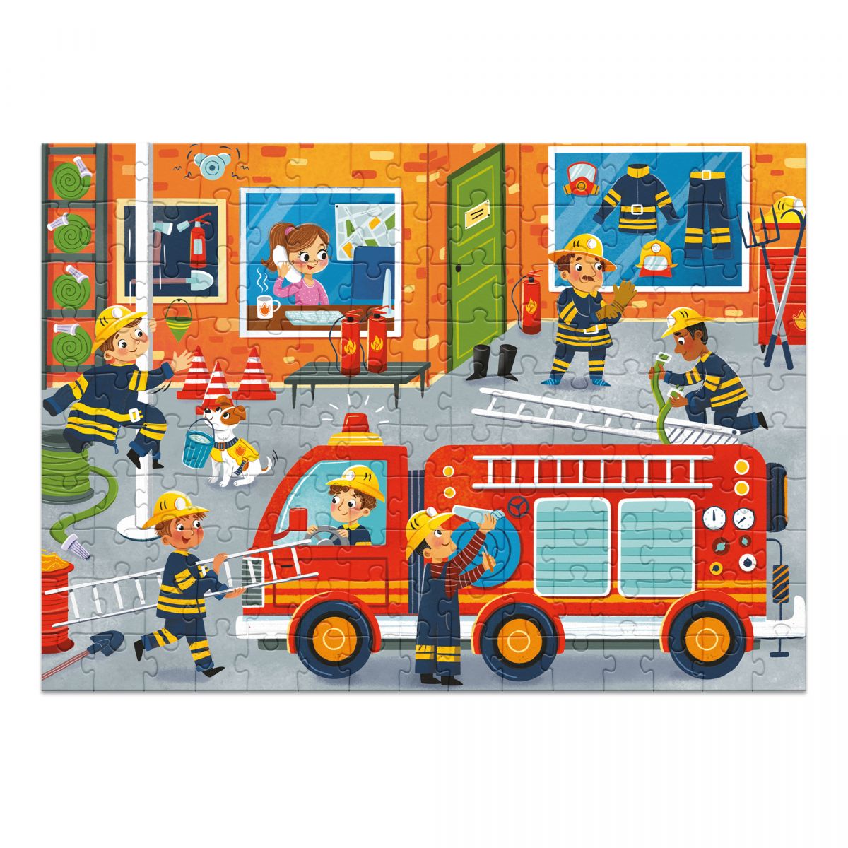 Пазл «Професії.  Пожежник»  фото 2