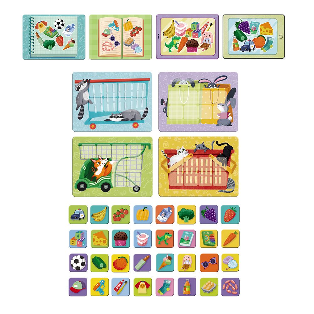 Гра настільна "Мемо Лото.  Супермаркет"  фото 2