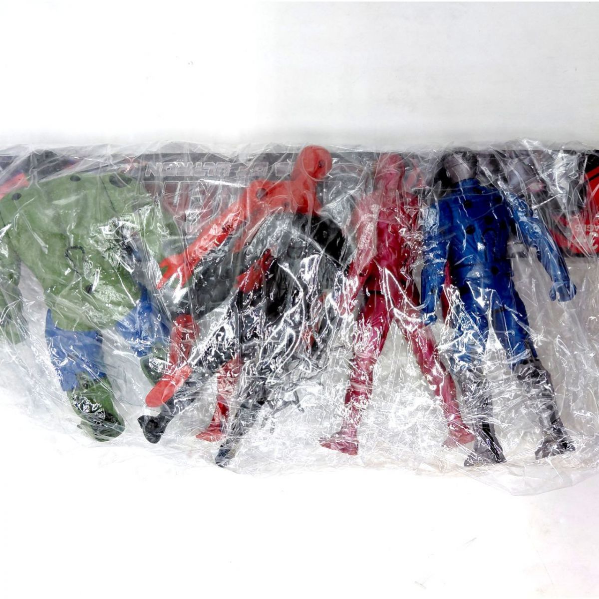 Набір героїв 3099-19 (120/2) 5 фігурок, підсвічування на грудях, середня висота 17 см, рухливі кінцівки та голова, ТРАНСПОРТУВАЛЬНЕ ПАКУВАННЯ - ПАКЕТ  фото 2