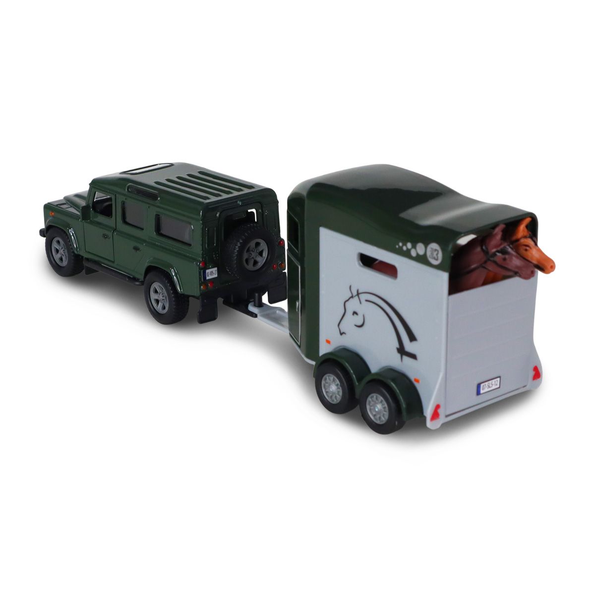 Ігровий набір - LAND ROVER (з причіпом і фігурками коней)  фото 2