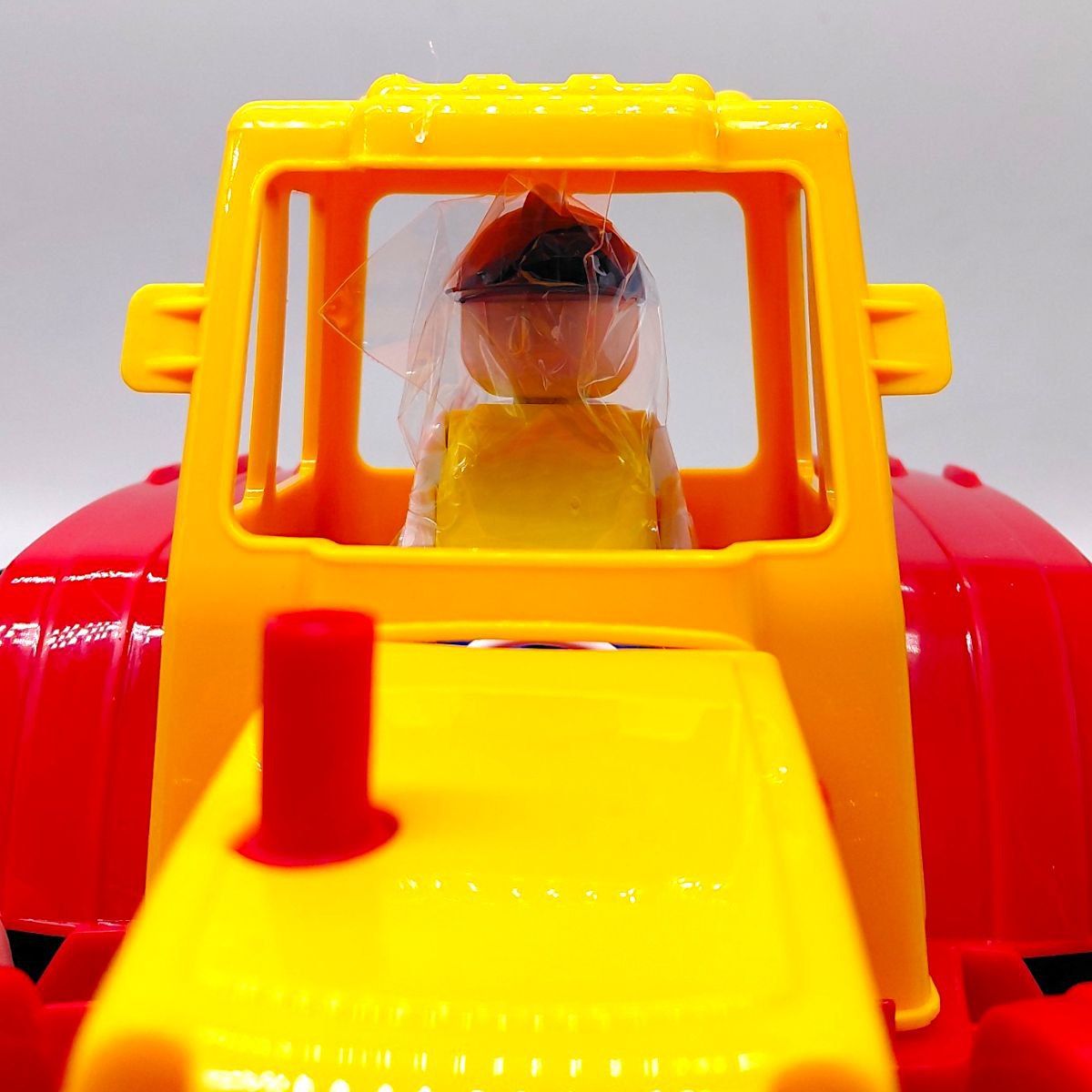 Трактор пластиковий  BAMS 007/6 (ЧЕРВОНИЙ/ЖОВТИЙ)  фото 2