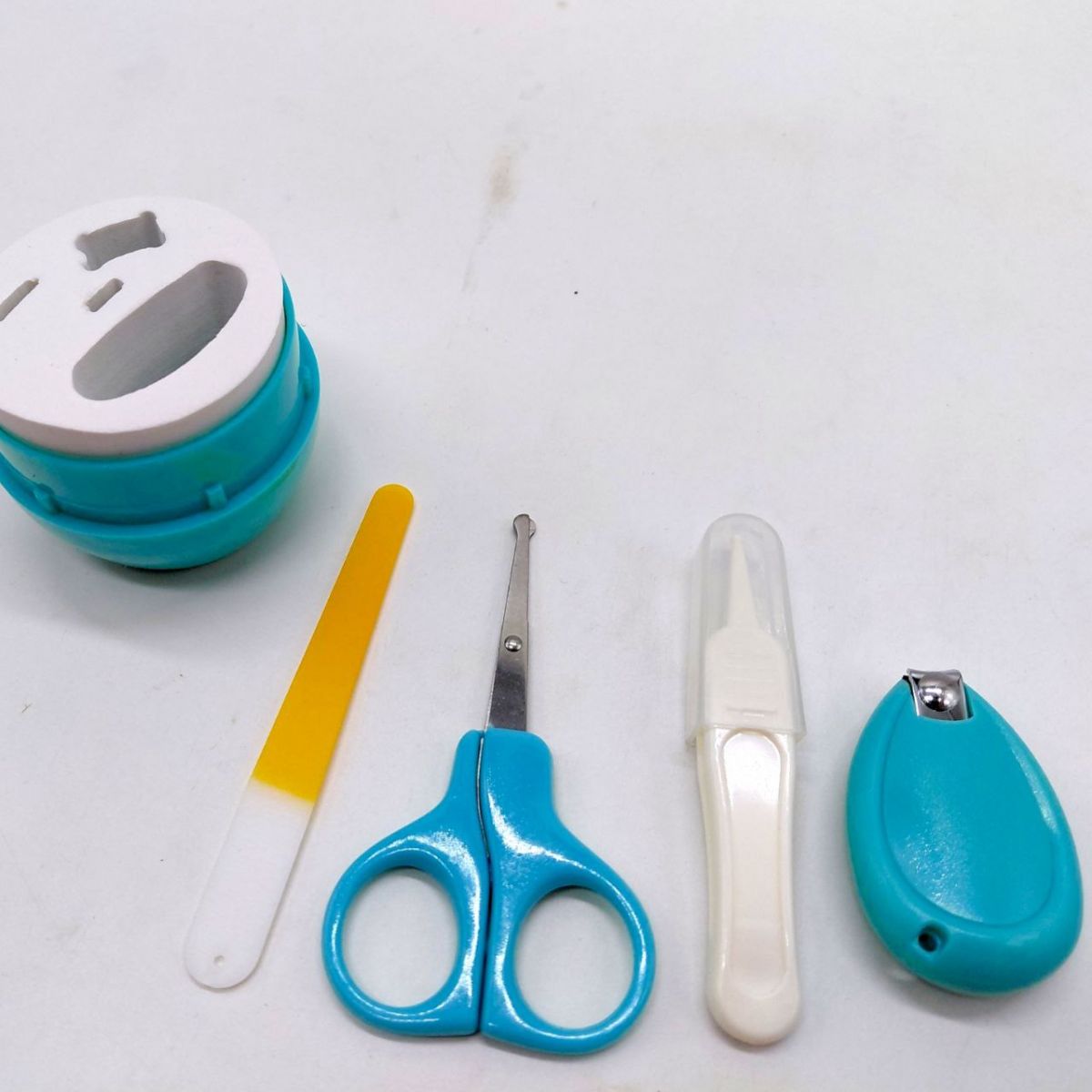 Манікюрний набір в кейсі, (Бірюзовий)  фото 2