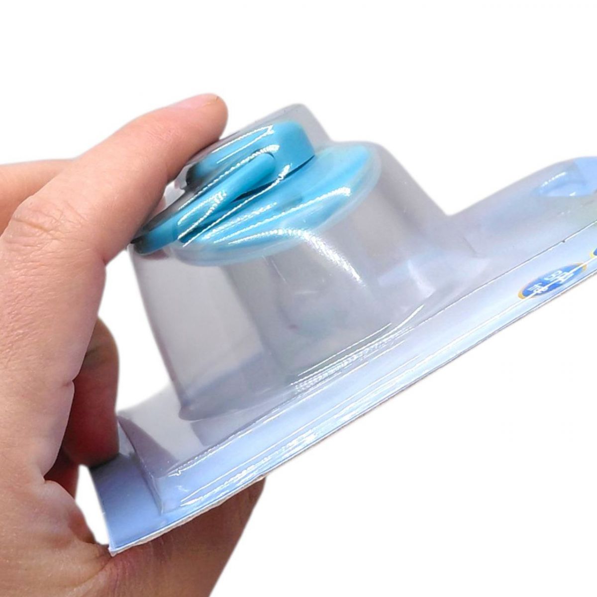 Пустушка силіконова кругла (від 6 до 12 міс) (ЖОВТА)  фото 2