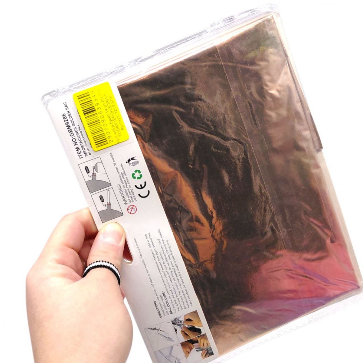 Кульки набір-букет 14 шт ENJOY TODAY (БРОНЗОВИЙ)  фото 2