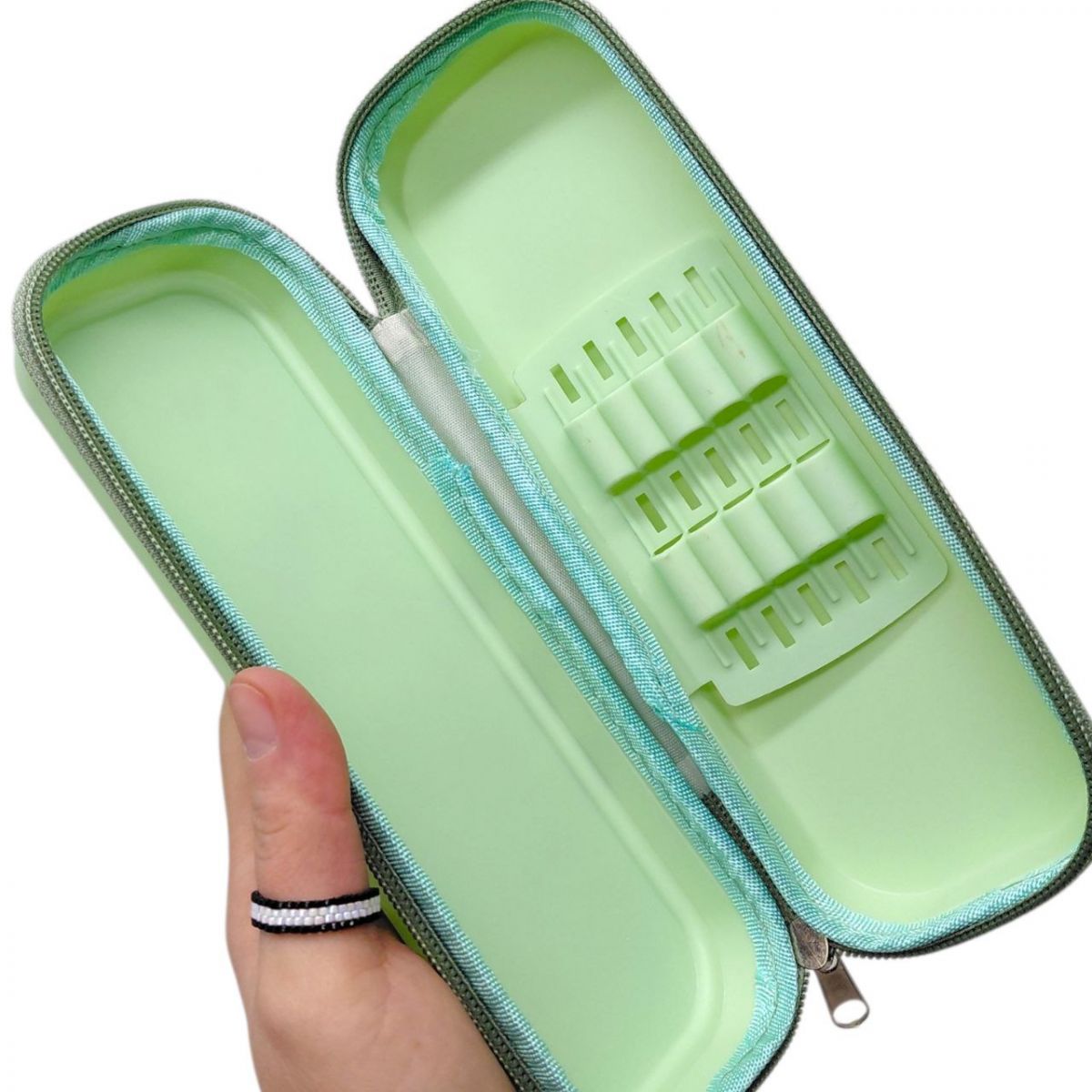 Пенал з утримувачем Капібара уп. PVC (ЗЕЛЕНИЙ)  фото 2