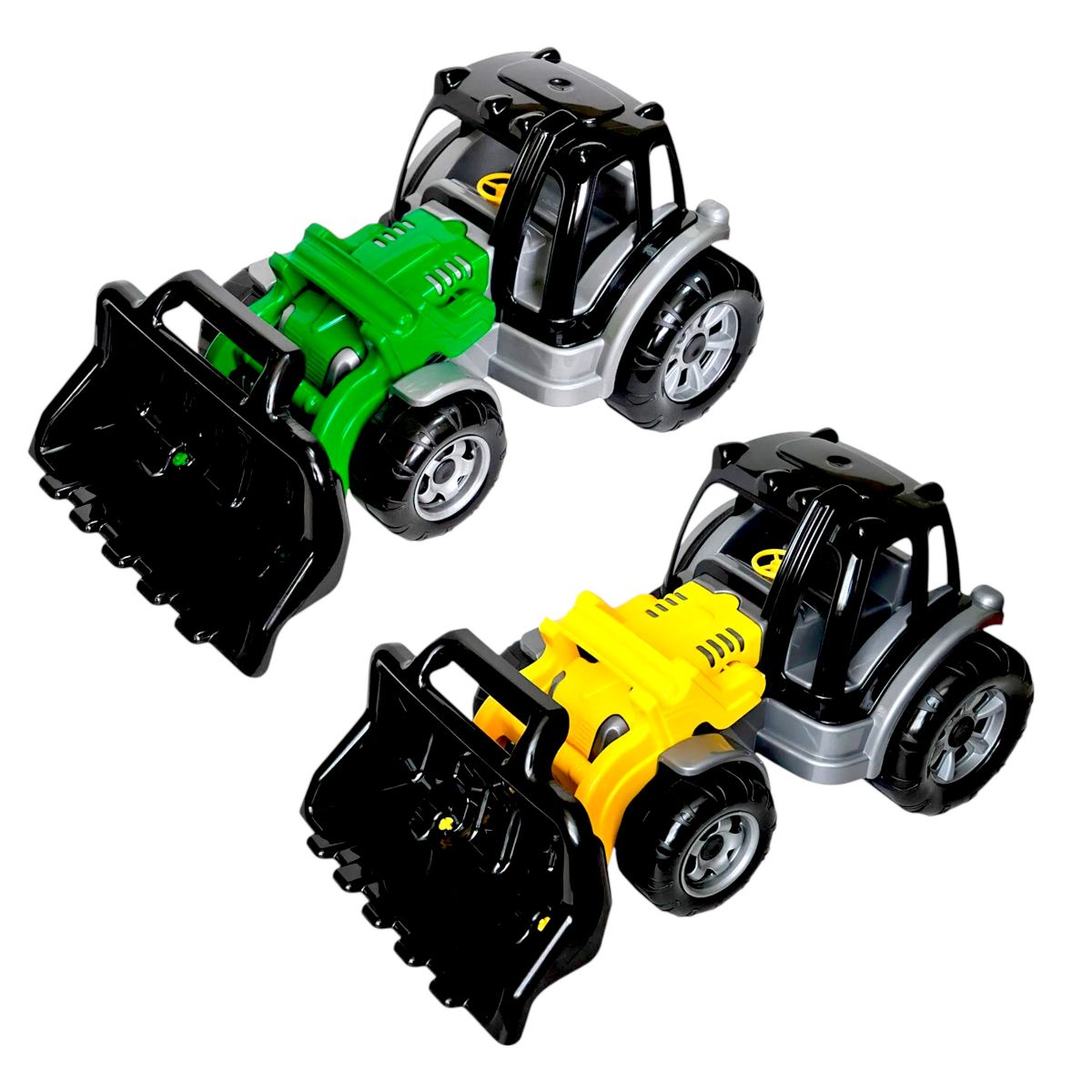 Трактор МAX з ковшем, (ЖОВТИЙ) 26х25х46  фото 2