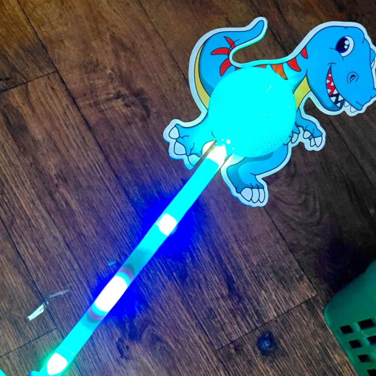 Паличка-світяшка "Зелений мікс" (40 см)  фото 2