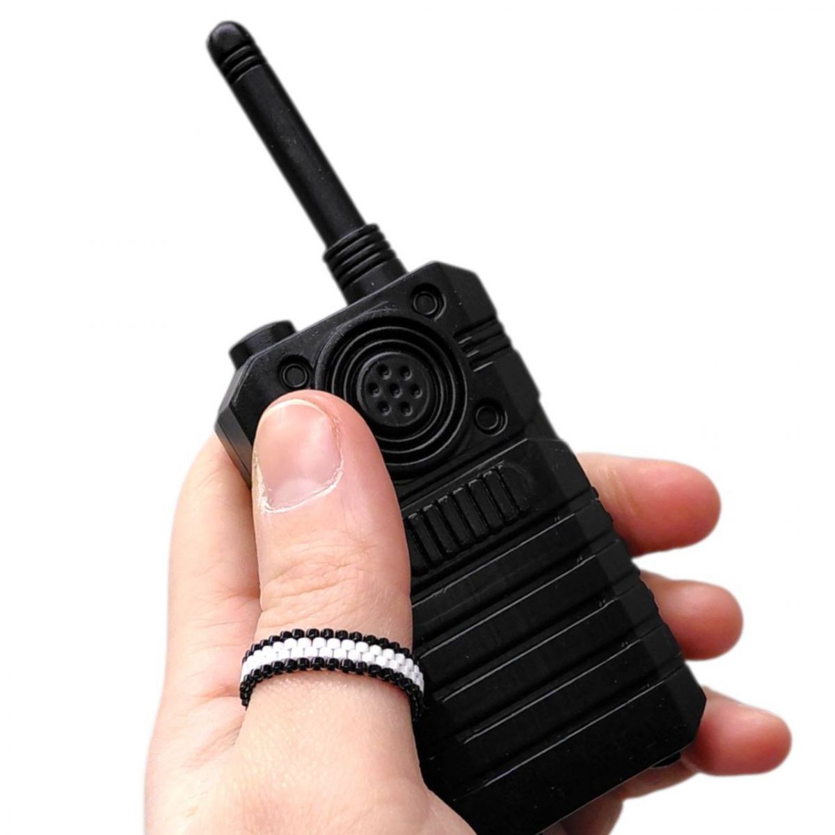 Набір Армії: пістолет, фляга, граната 2шт, бінокль, рація (РЕВОЛЬВЕР НА ПУЛЬКАХ)  фото 2