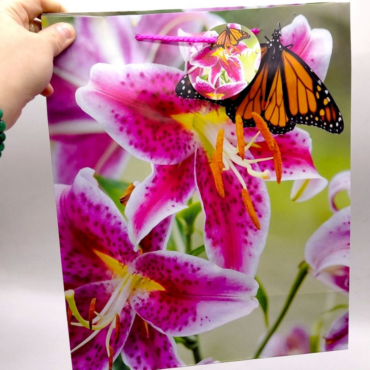 Пакет паперовий 26х32х12 см  фото 2