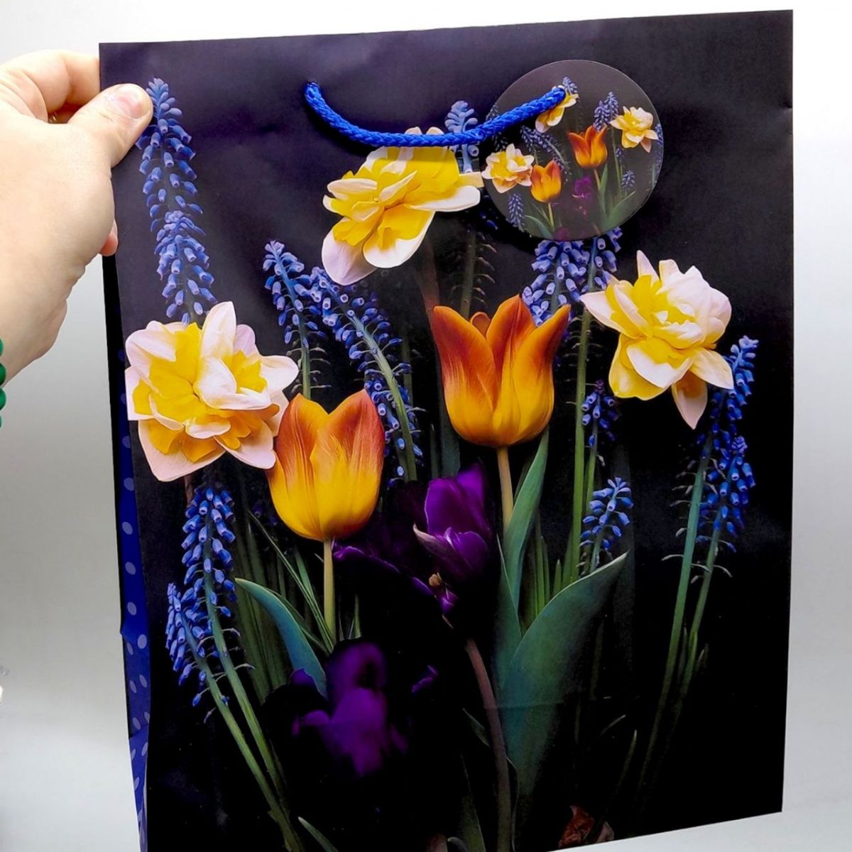 Пакет паперовий 26х32х12 см  фото 2