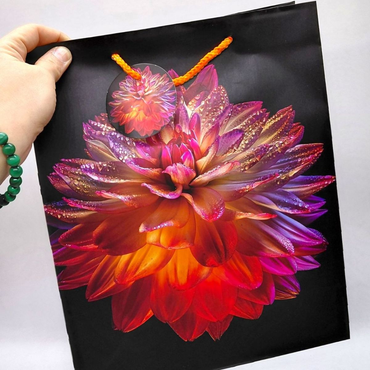 Пакет паперовий 26х32х12 см  фото 2