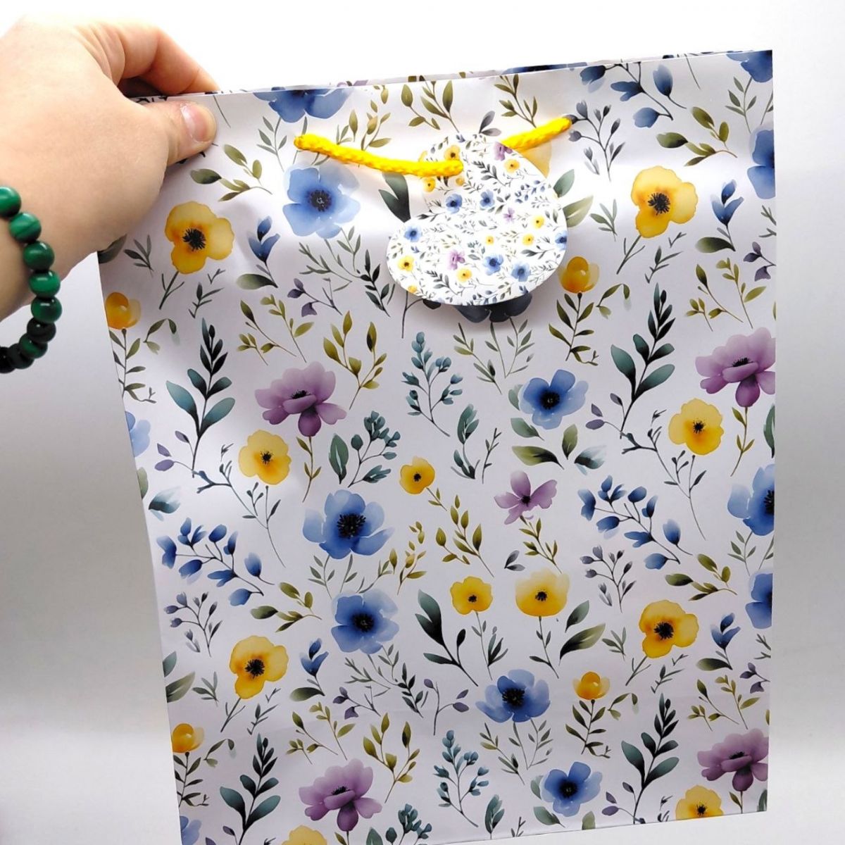 Пакет паперовий 26х32х12 см  фото 2