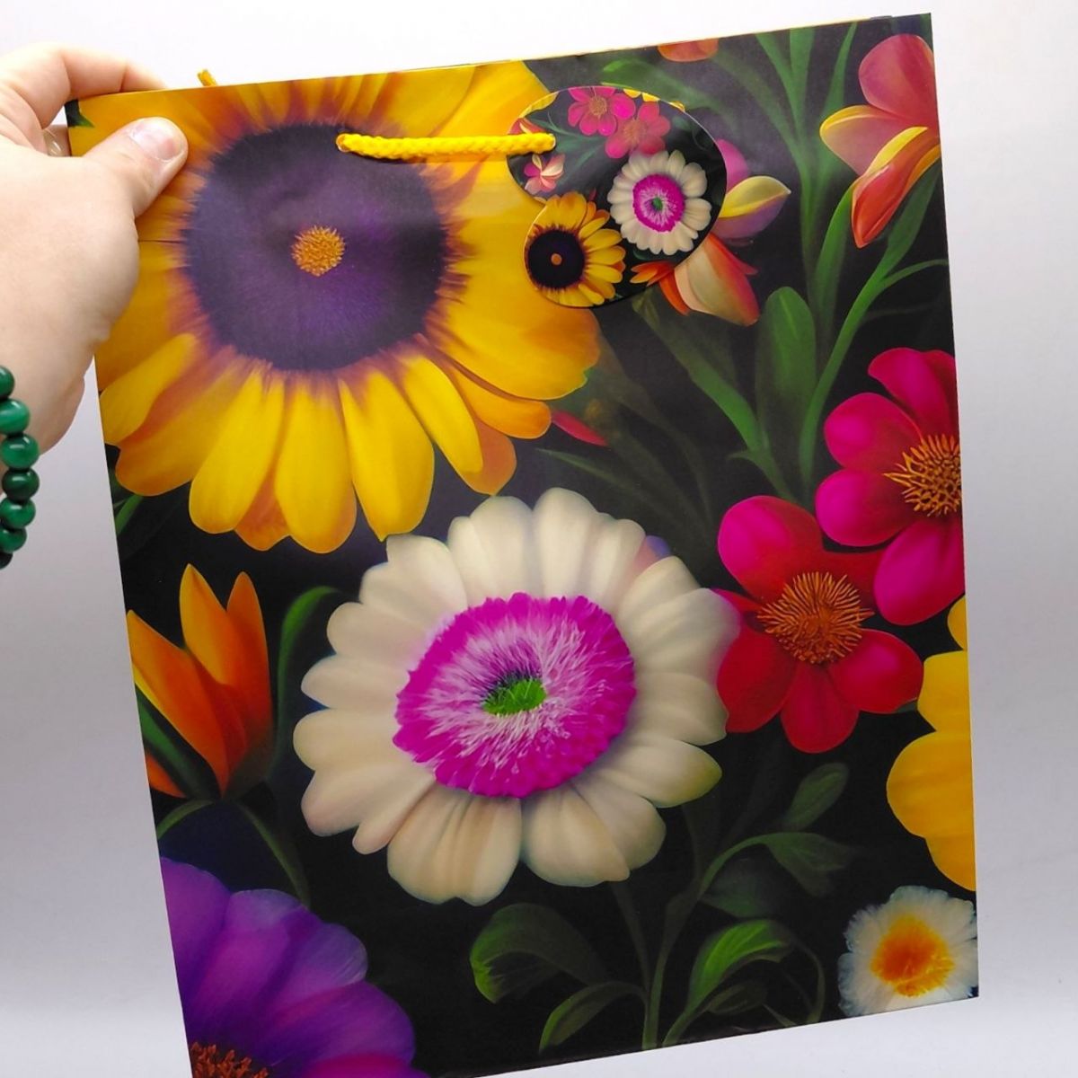 Пакет паперовий 26х32х12 см  фото 2