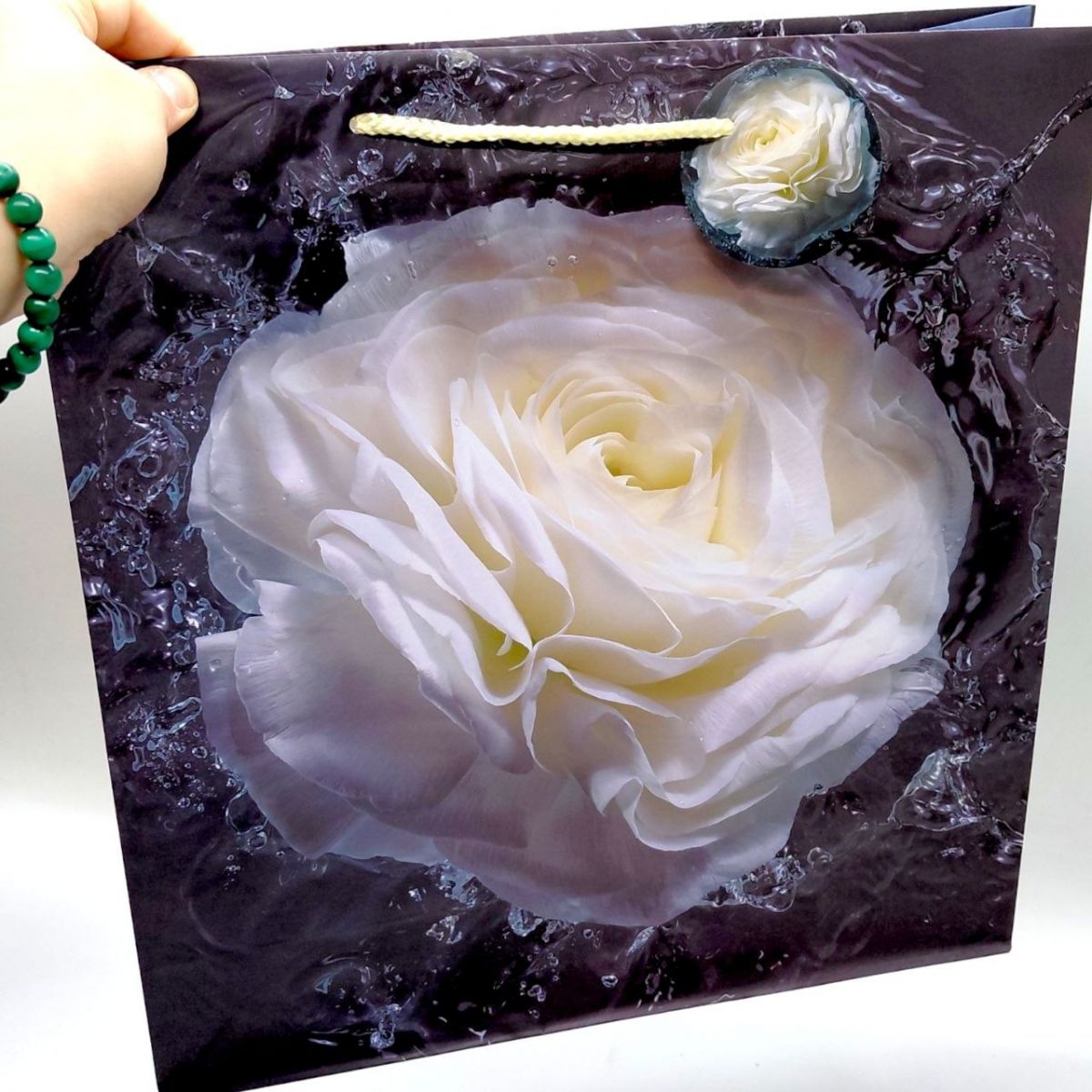 Пакет паперовий 35х37х12 см  фото 2