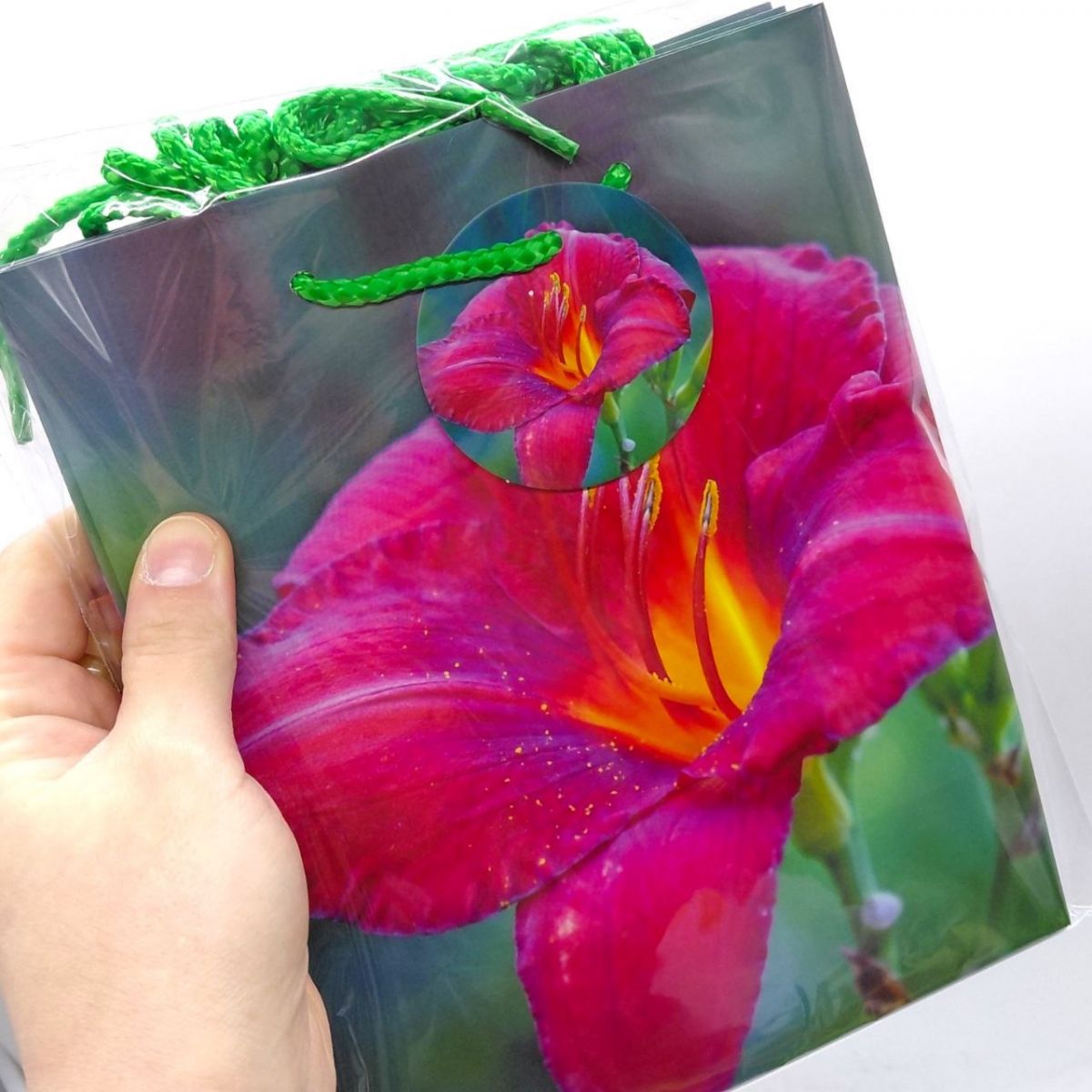 Пакет паперовий 5 шт в пакуванні 18х23х10 см  фото 2