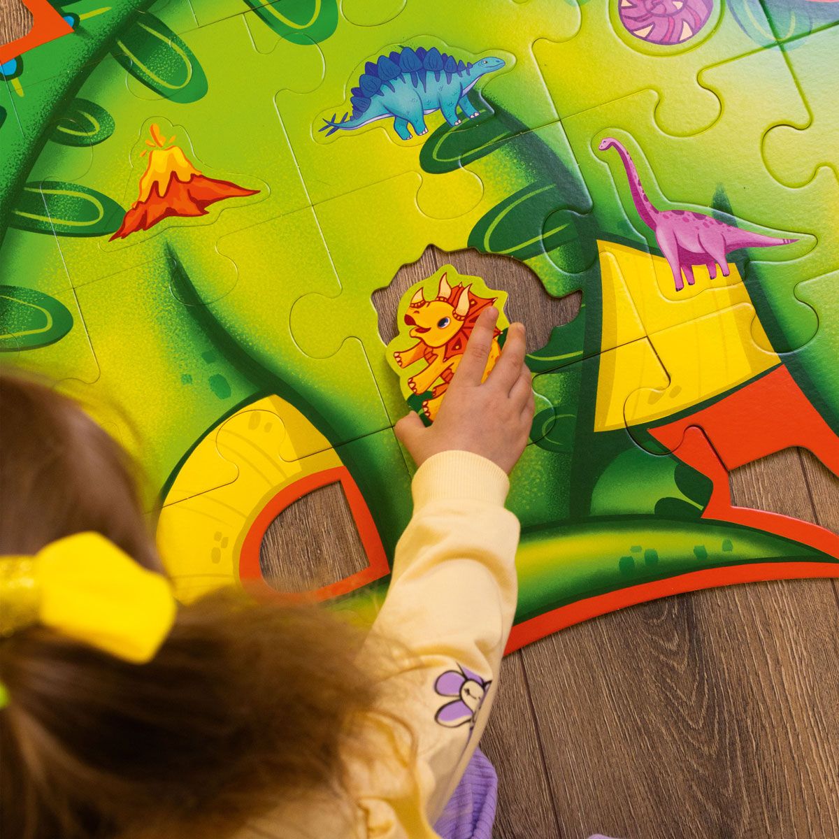 Пазл напольный "Динозавры"  фото 2