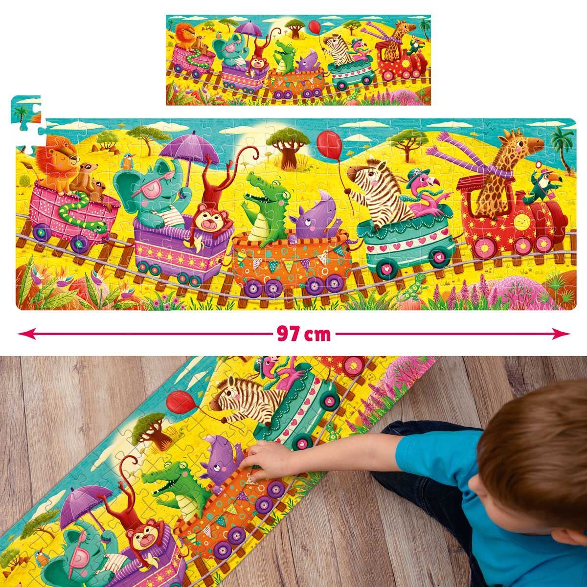 Пазл напольный "Лесные зверьки"  фото 2