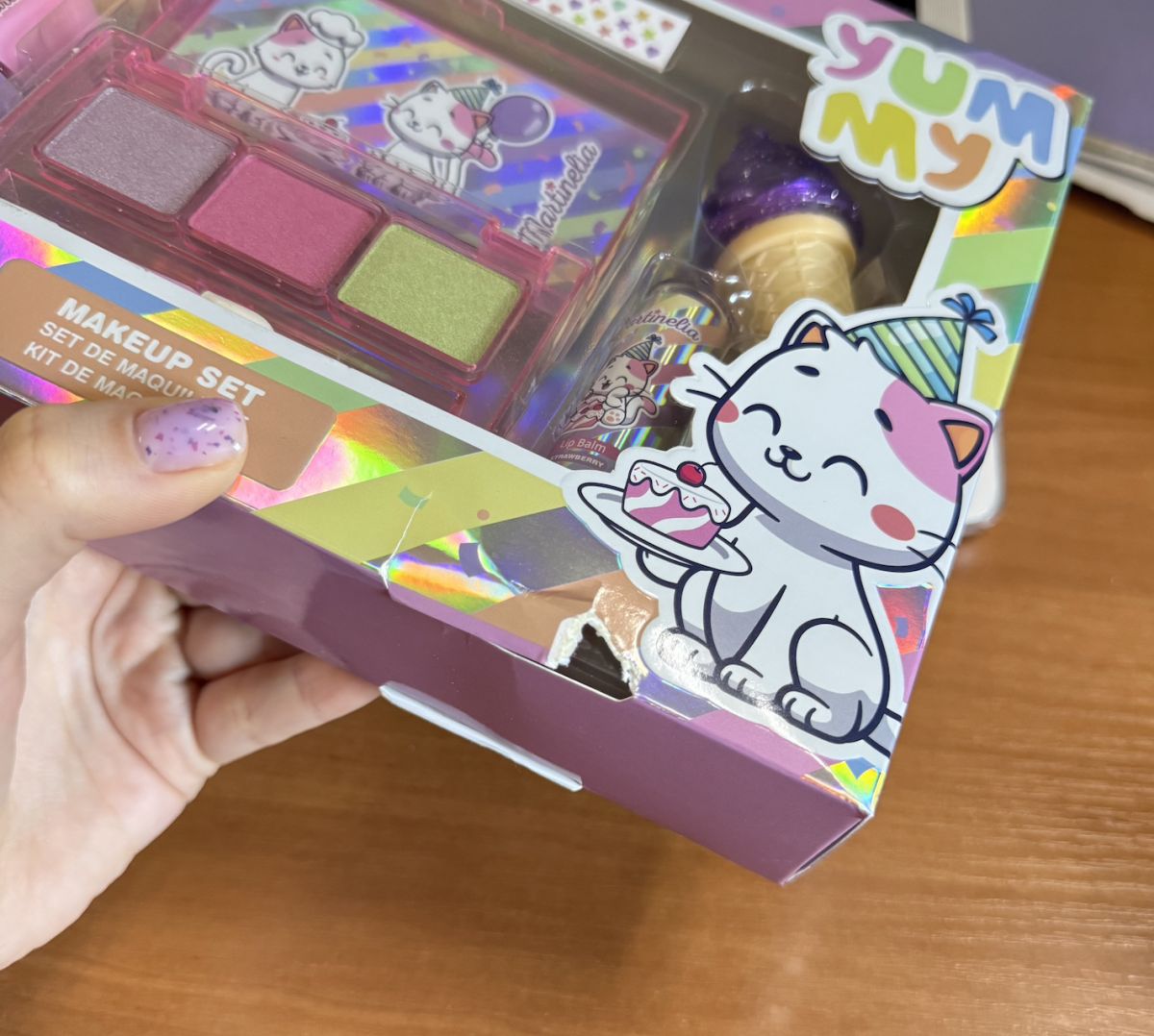 Уценка.  Набір для губ і очей "YUMMY" - ПОВРЕЖДЕНА УПАКОВКА  фото 2