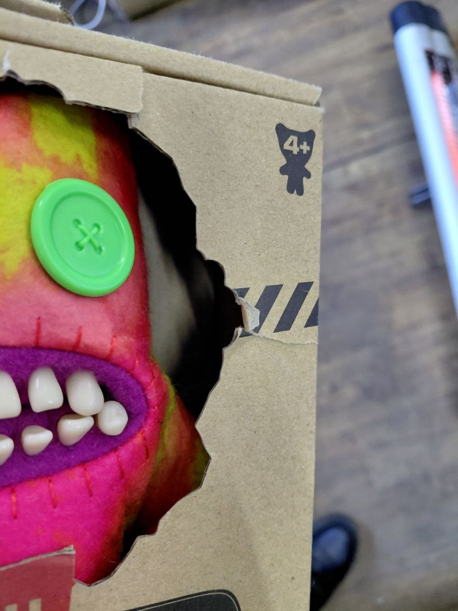 Уценка.  Мягкая игрушка Fuggler "Саскуш" 22 см - ПОВРЕЖДЕНА УПАКОВКА  фото 2