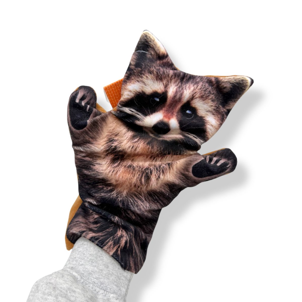 Мʼяка іграшка на руку, "Бі Ба Бо 7", Єнот  фото 2