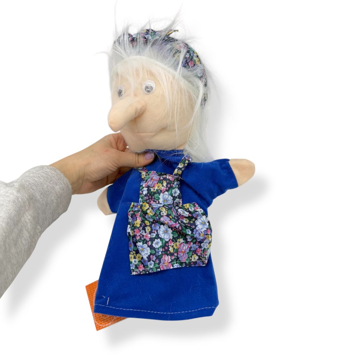 Мʼяка іграшка (Рукавичка - Баба Яга)  фото 2