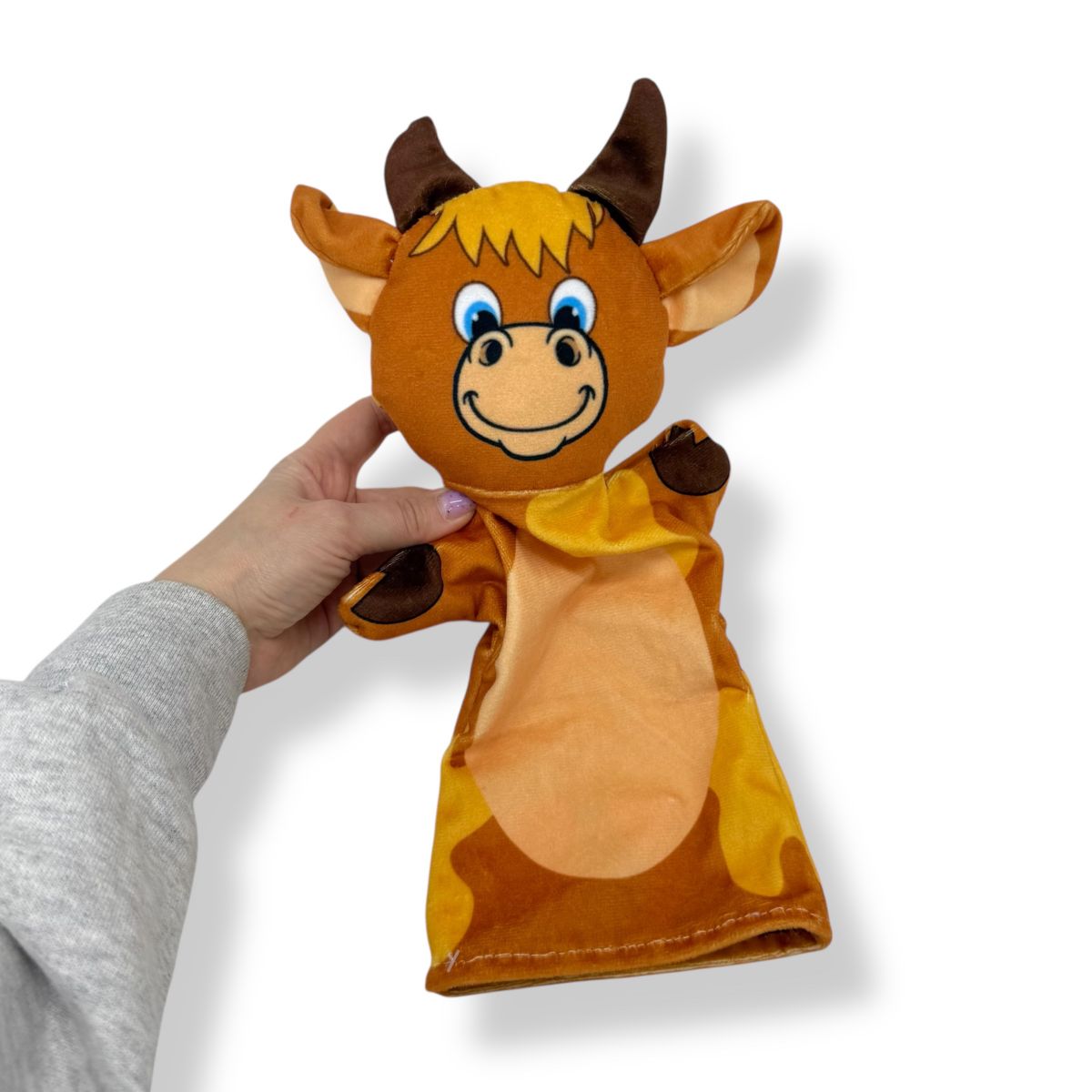 Мʼяка іграшка, (Рукавичка Бичок, 1)  фото 2