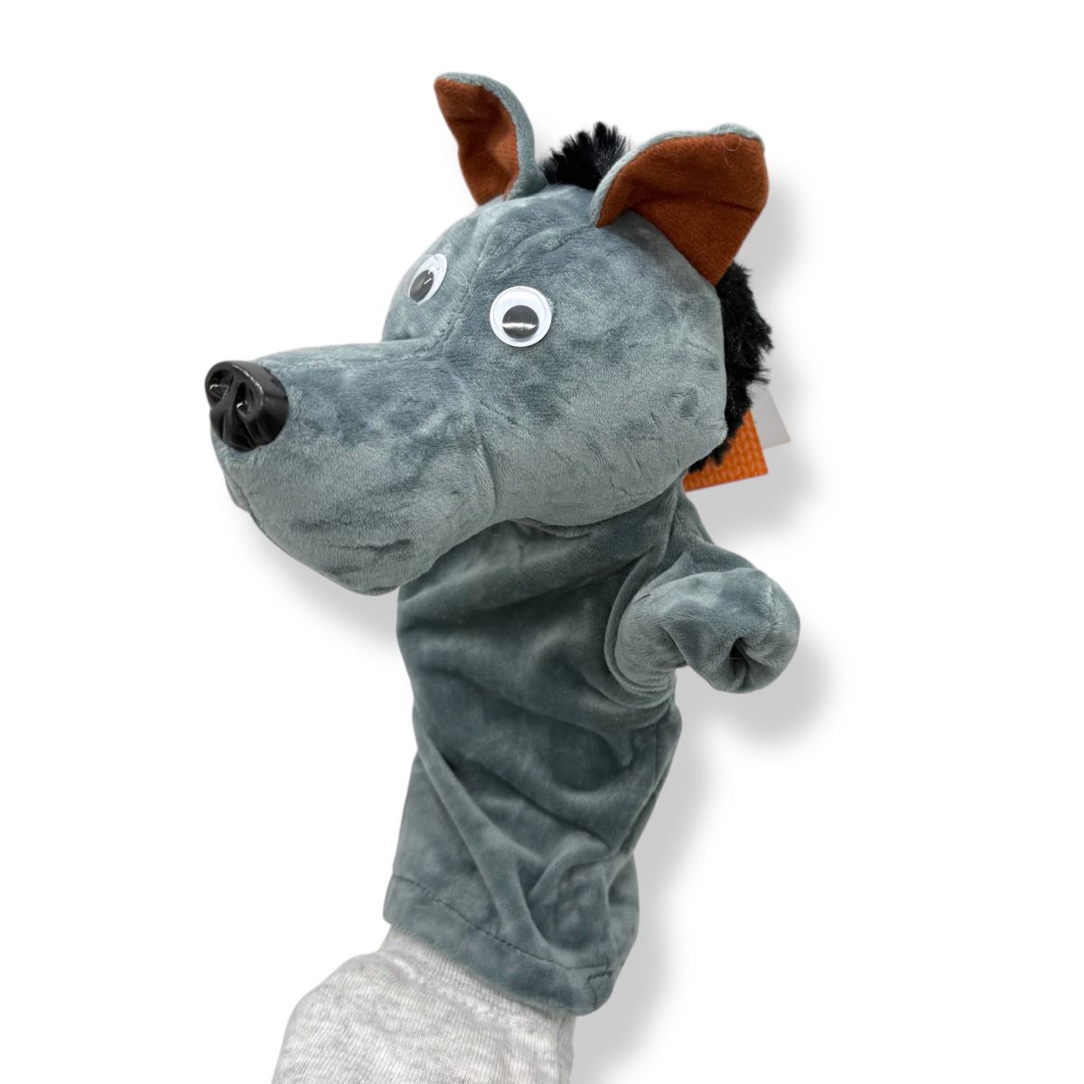 Мягкая игрушка, Перчатка - "Волк" 32 см  фото 2