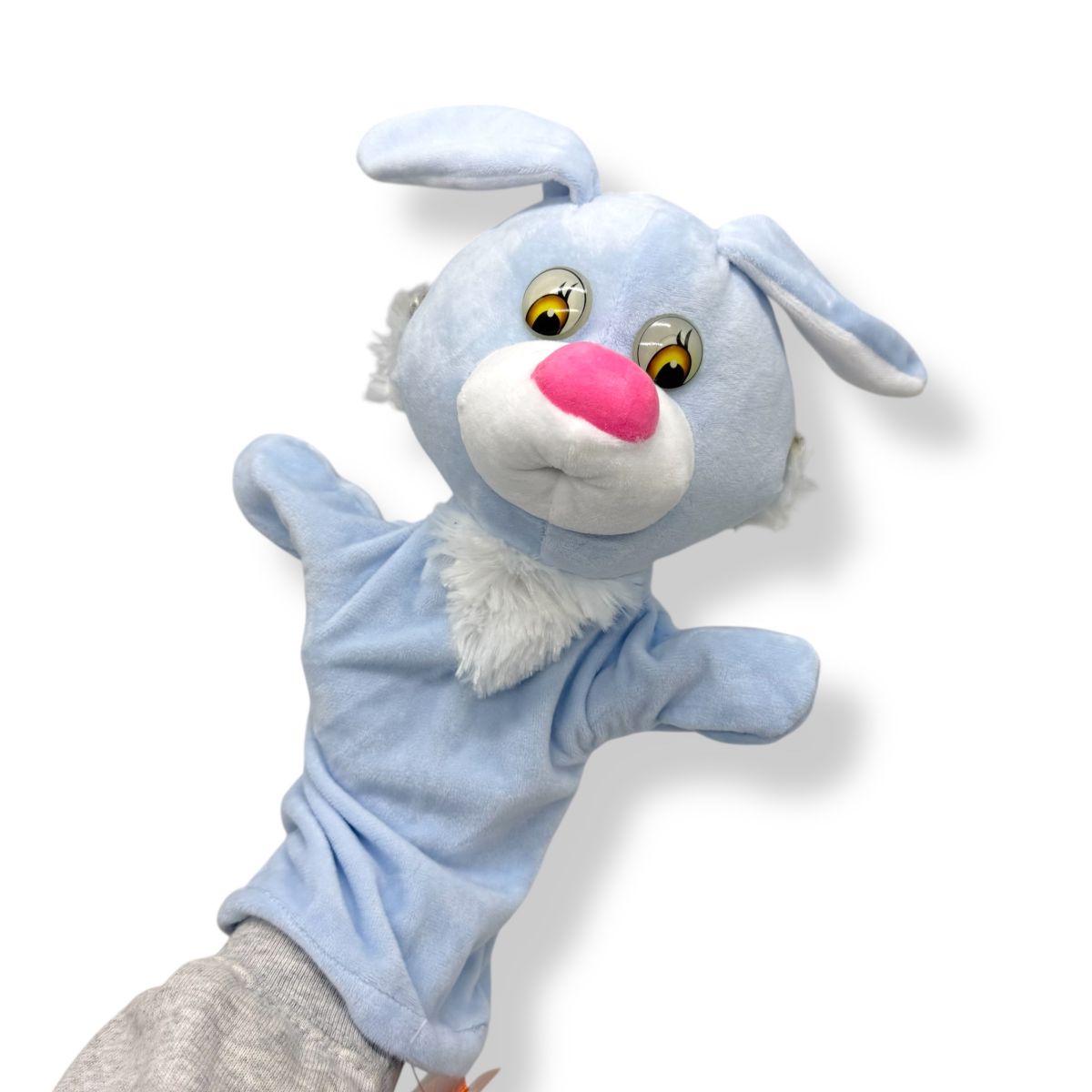 Мягкая игрушка, (Перчатка - Заяц) 27 см  фото 2