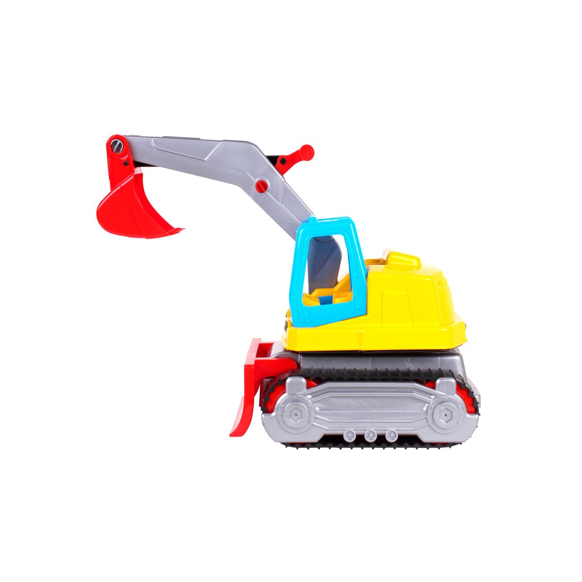 Трактор екскаватор 2 в 1 ТехноК (СИНІЙ)  фото 2