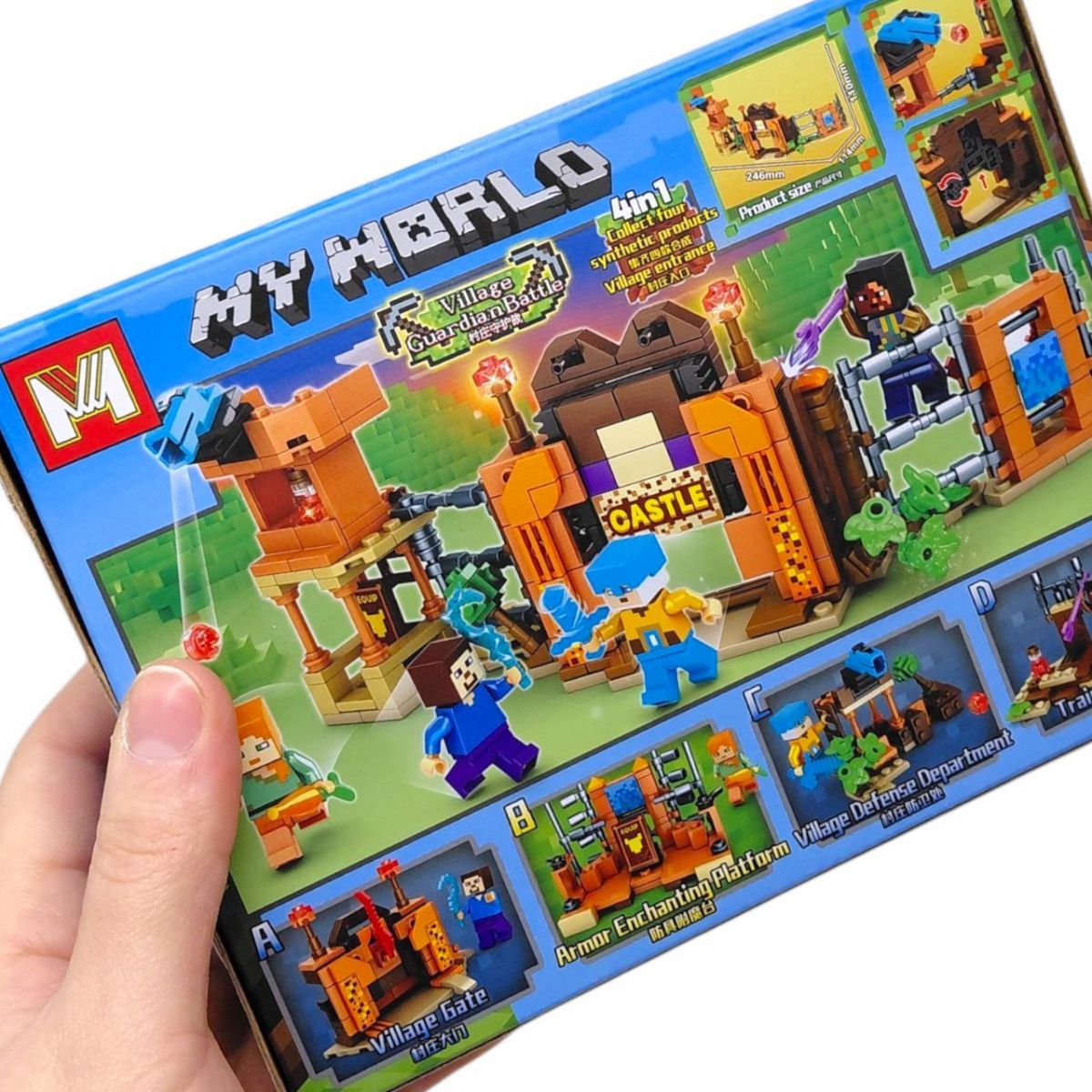 Конструктор MINECRAFT MG 1229 (ВИД С)  фото 2