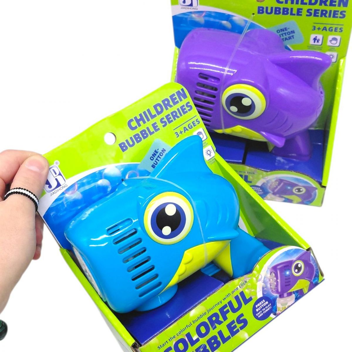 Бульбашкомет акула, в коробі (СИНІЙ)  фото 2