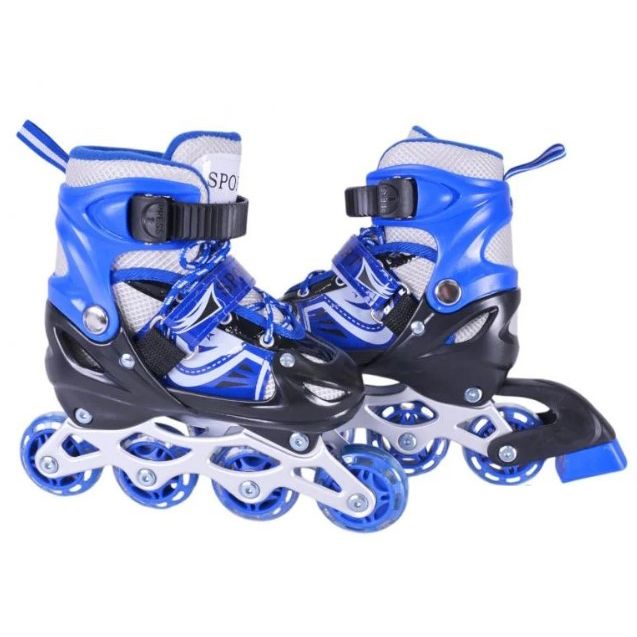 Роликові ковзан  розмір S (30-33) колеса PVC (СИНІ)  фото 2
