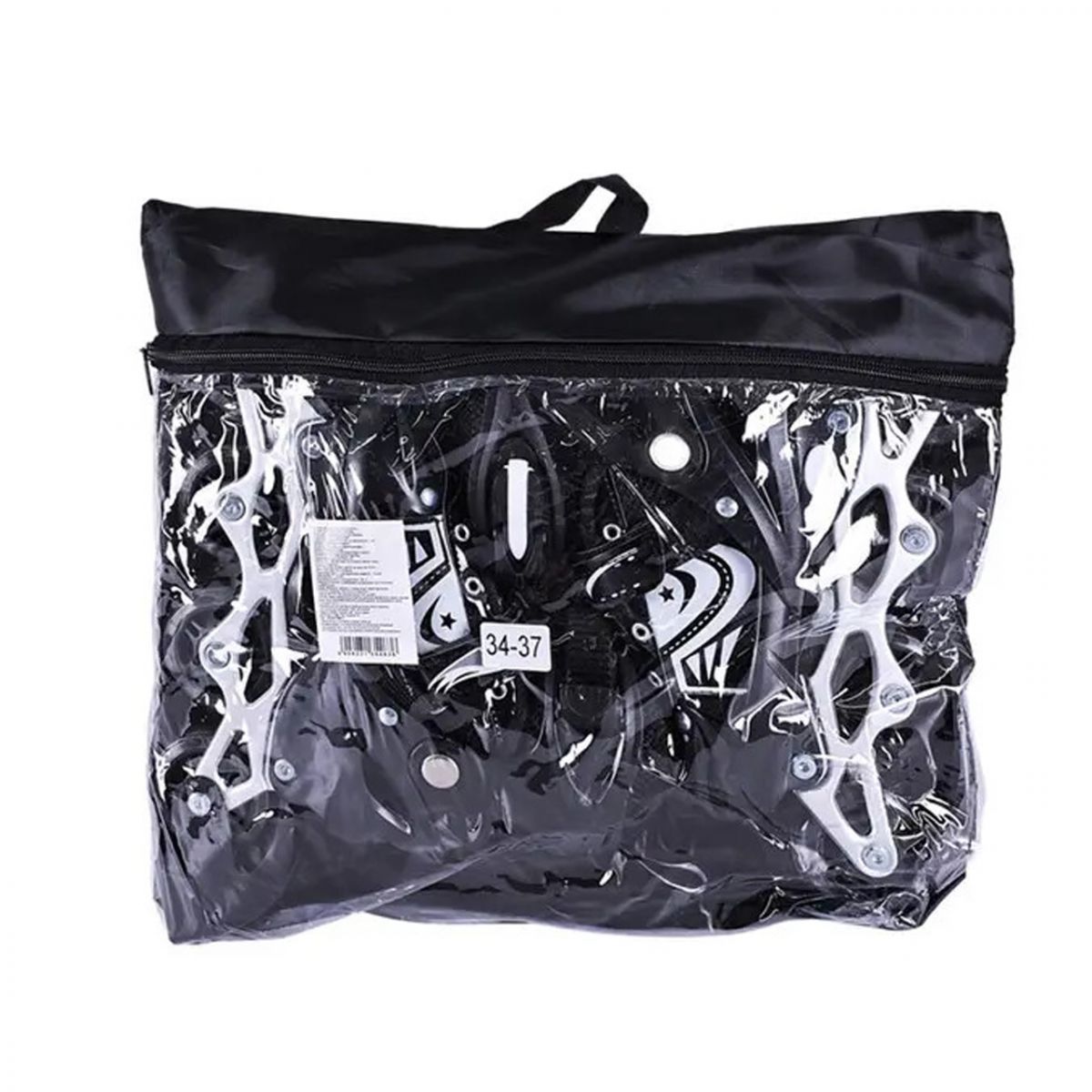 Роликові ковзани розмір M (34-37) колеса PVC (РОЖЕВІ)  фото 2