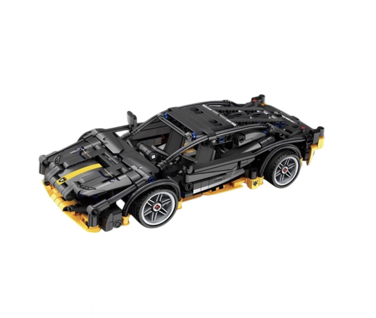 Конструктор "Суперкар" чорний (589 деталей)  фото 2