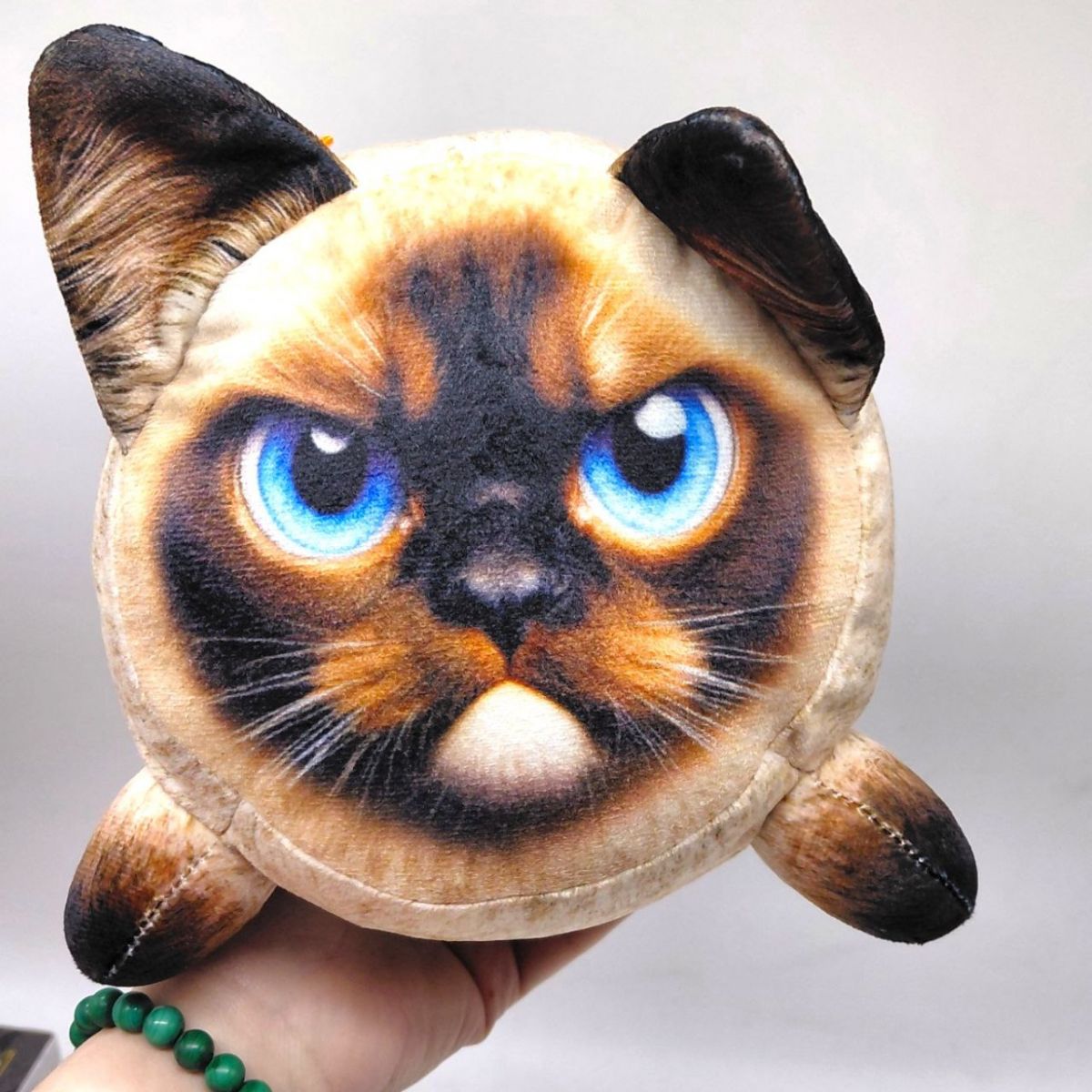 Подарункова м'яка іграшка "Сіам", 25 см  фото 2