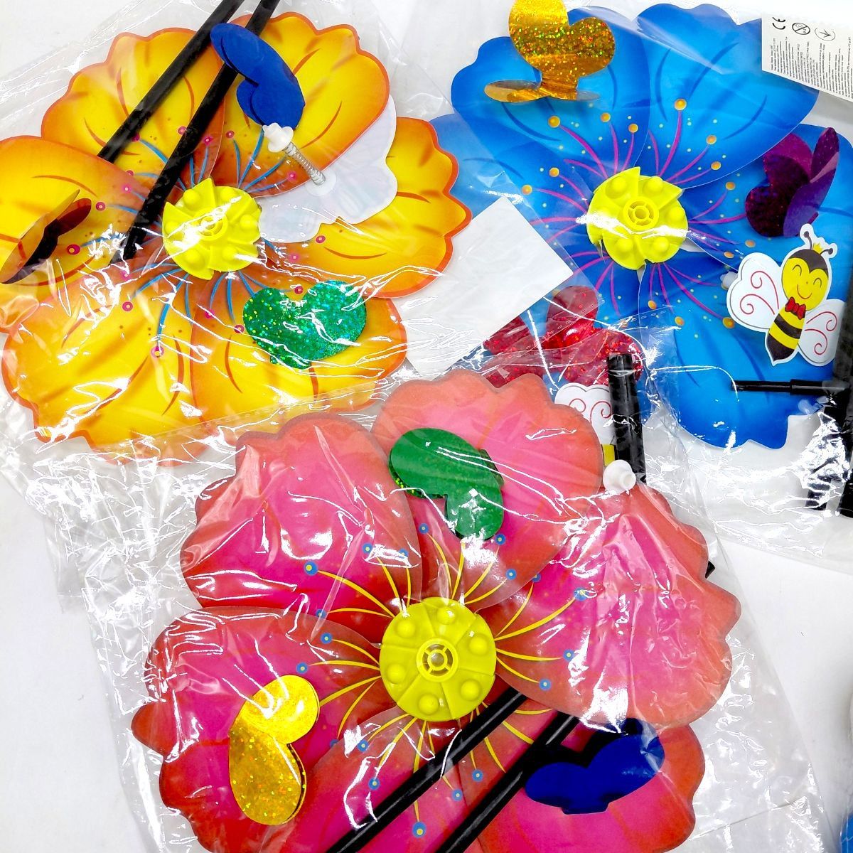 Вітрячок.  22 см, (мікс кольорів)  фото 2