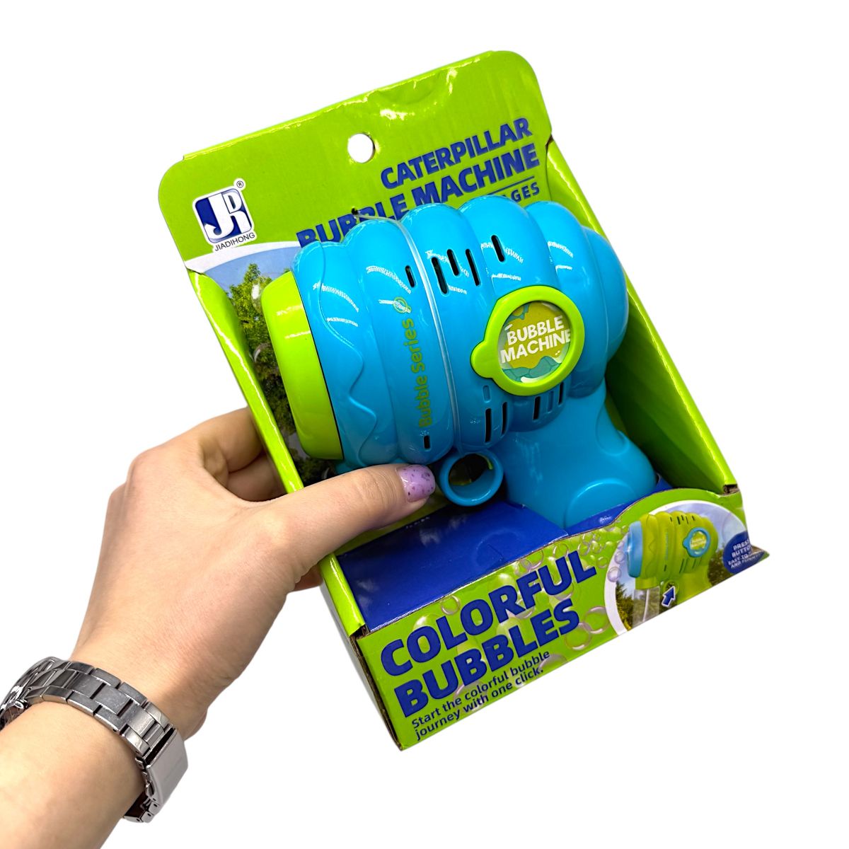 Мильні бульбашки, іграшка (колір ЗЕЛЕНИЙ)  фото 2