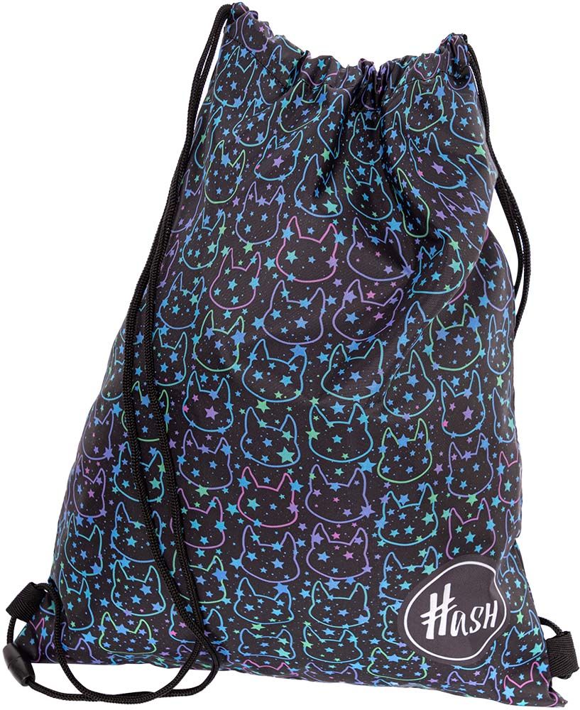 Сумка для взуття Hash Neon kitty з голографічним ефектом  фото 2